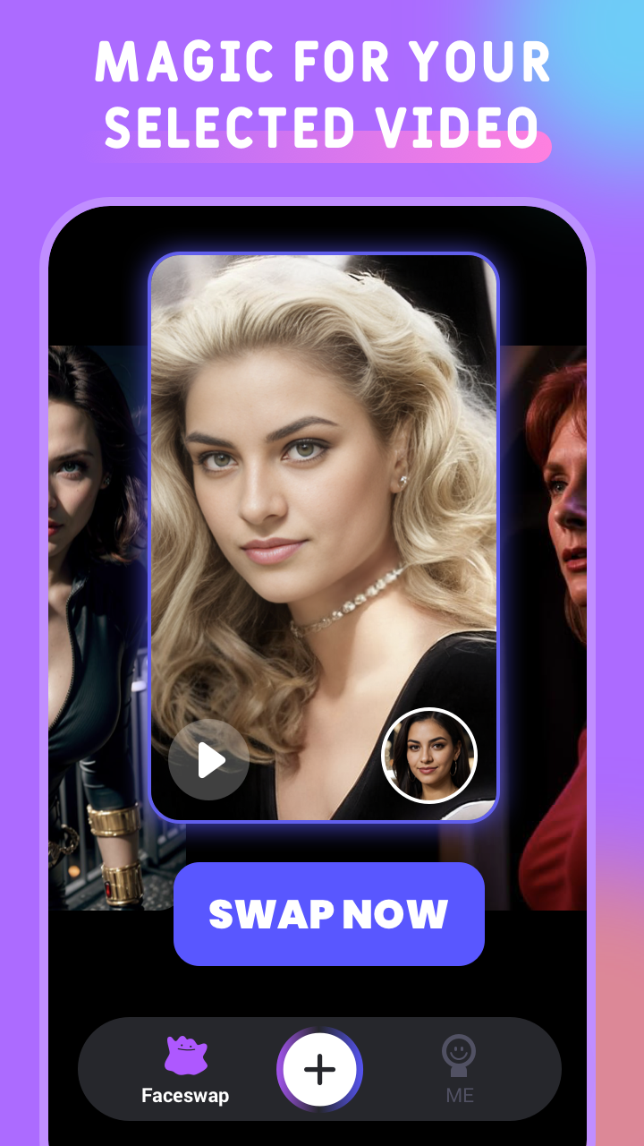 اسکرین شات 3 برنامه FaceFunny:AI Videos & Photos