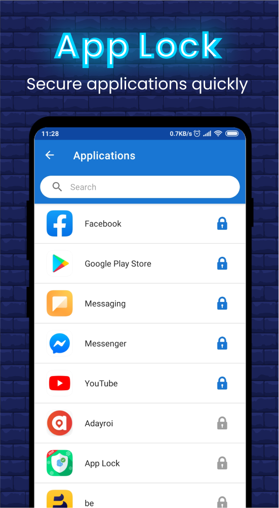 اسکرین شات 2 برنامه Smart Lock & Security Center