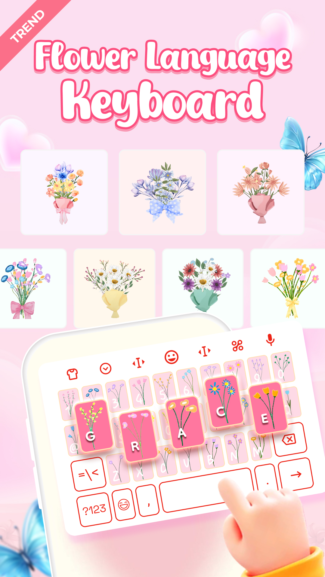 اسکرین شات 2 برنامه Blom: Kaomoji & Emoji Keyboard