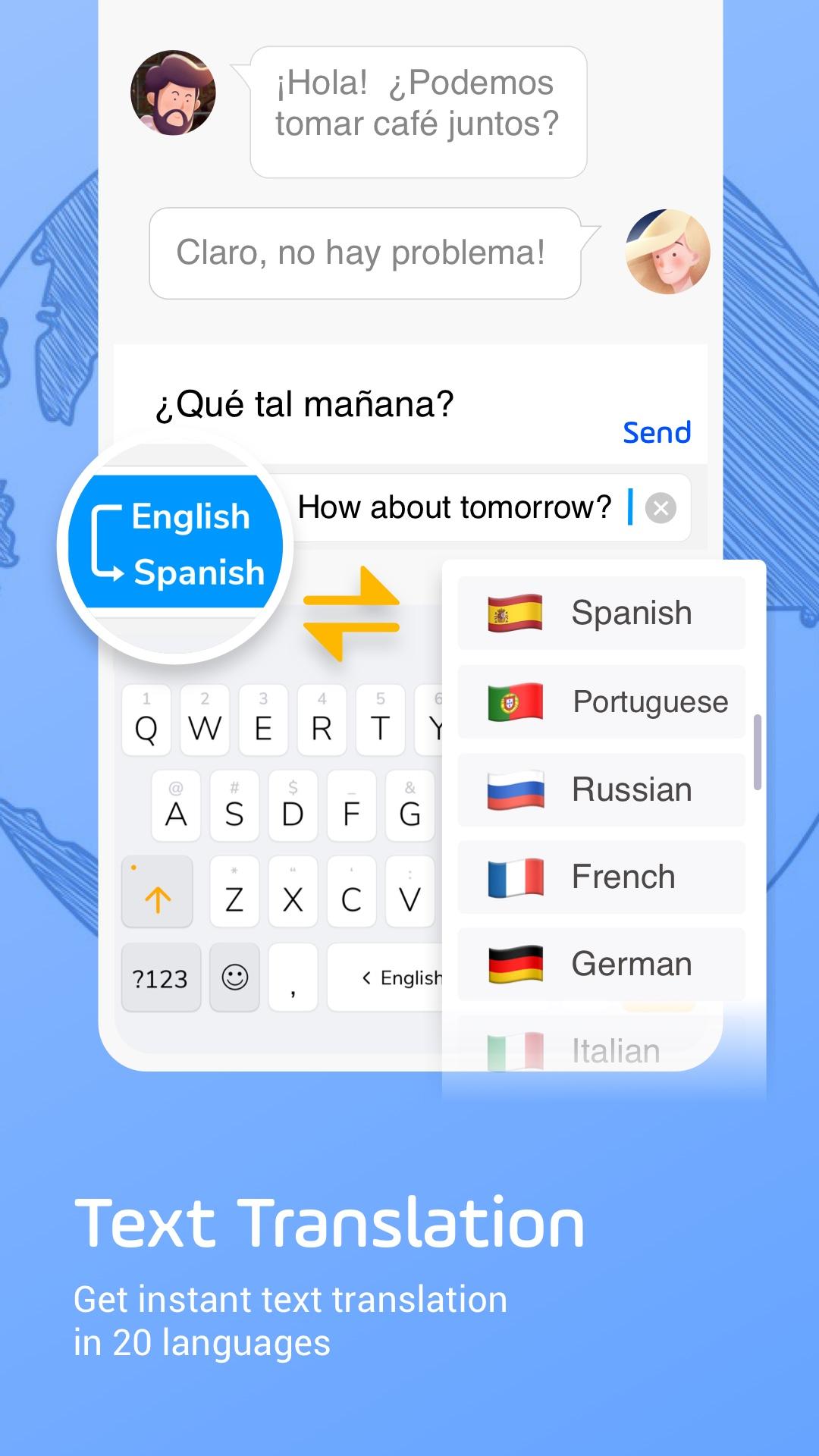 اسکرین شات 7 برنامه Facemoji Emoji Keyboard Lite