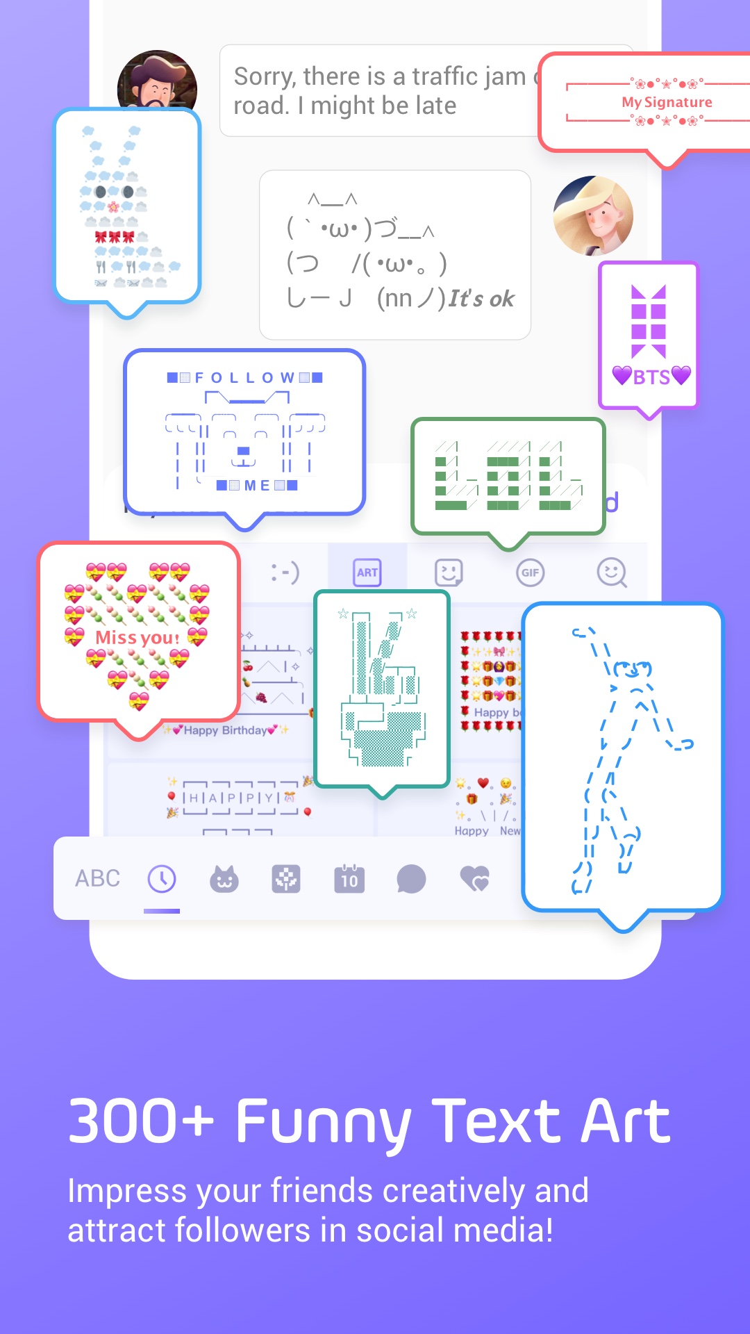 اسکرین شات 7 برنامه Facemoji Emoji Keyboard Pro