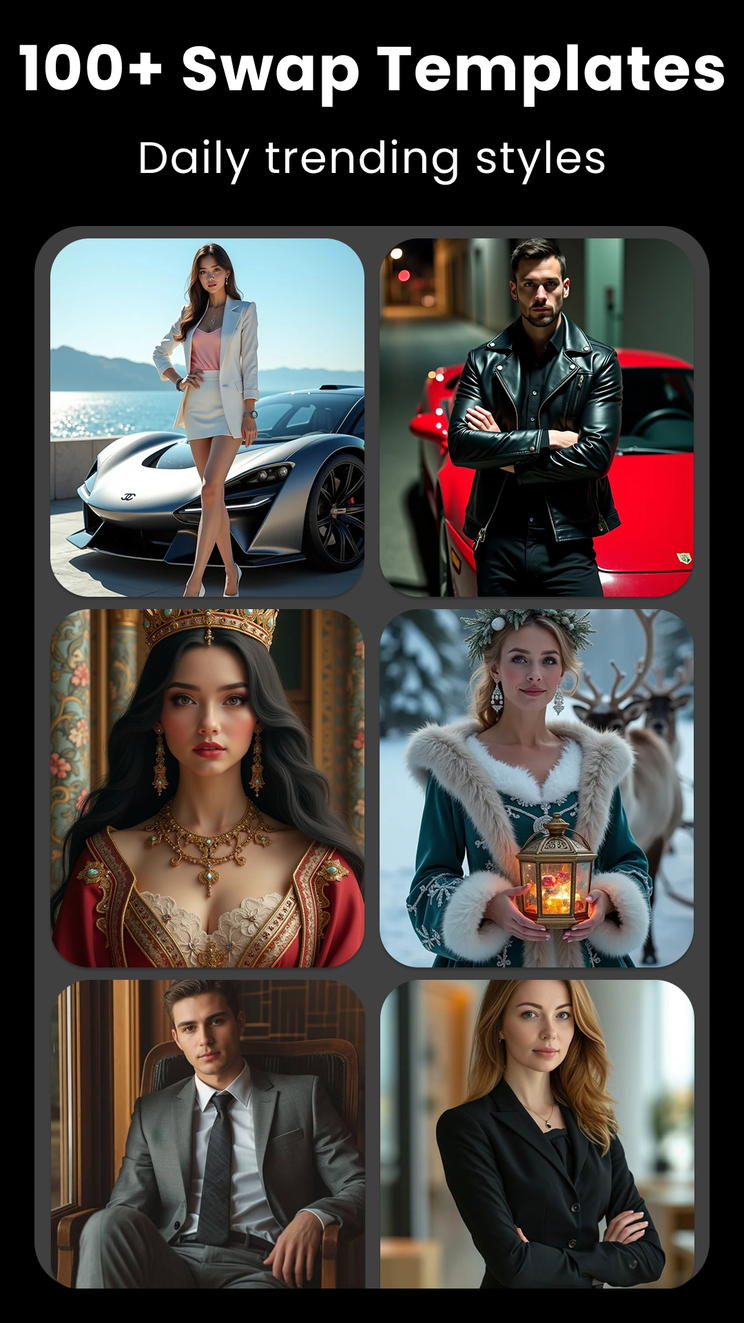 اسکرین شات 8 برنامه Face Over: AI Face Swap