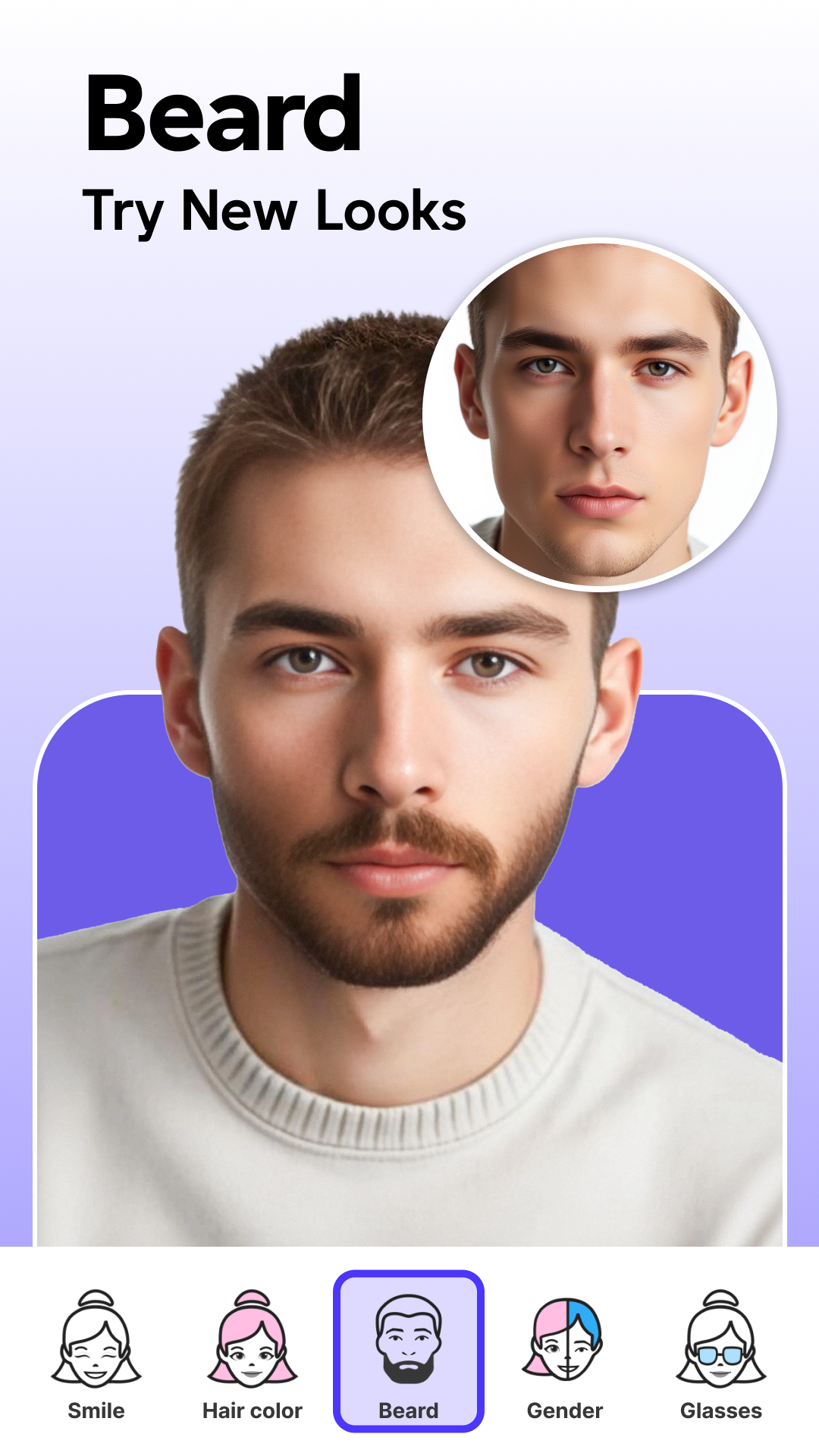 اسکرین شات 7 برنامه FacePlus: AI Face Editor