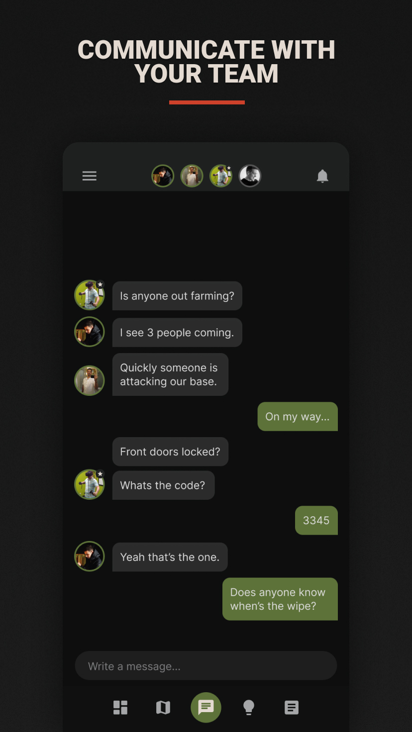 اسکرین شات 4 برنامه Rust+