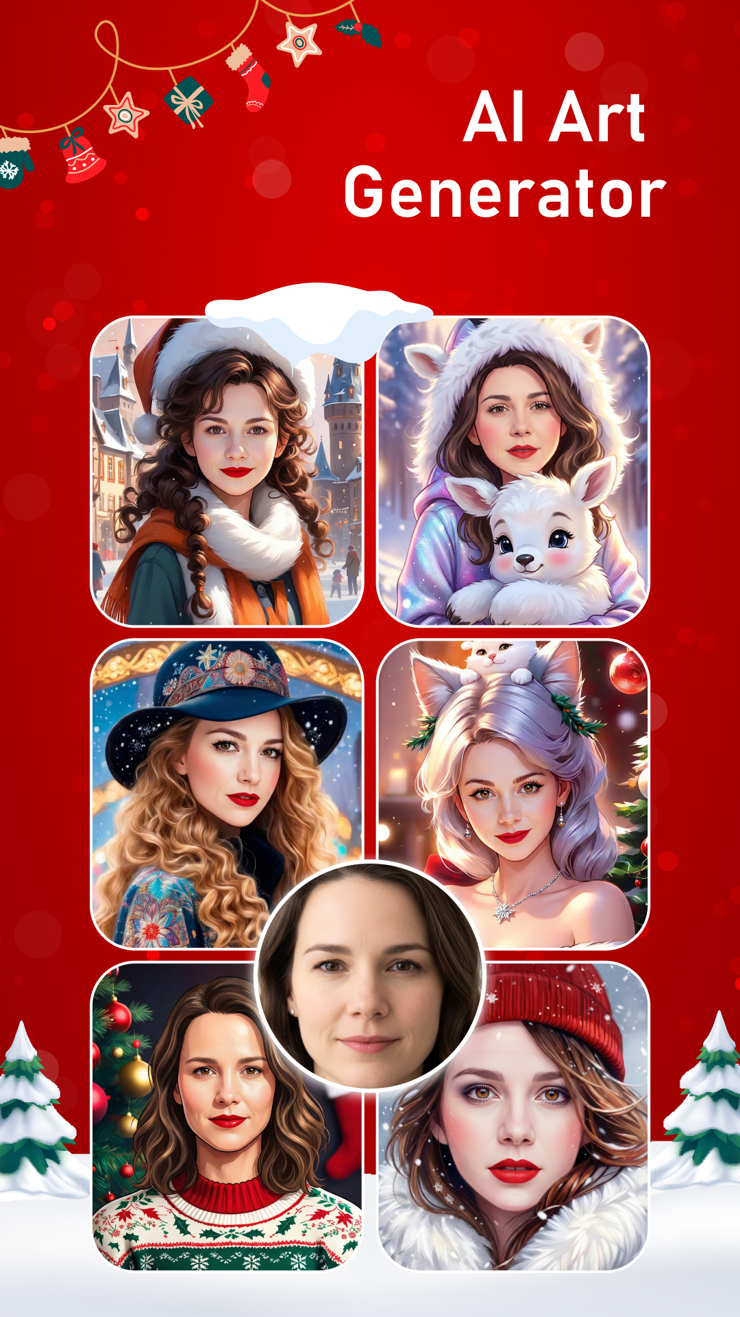 اسکرین شات 4 برنامه Face Swap – AI Photo Editor