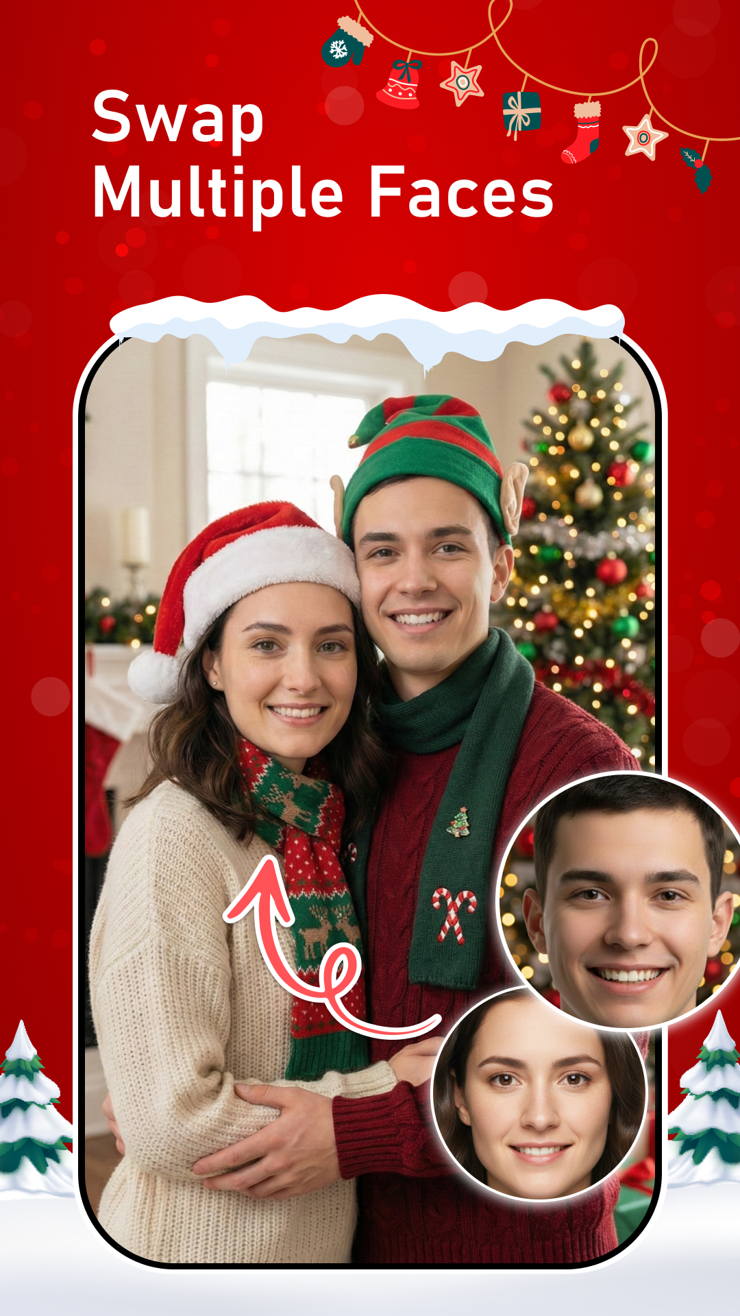 اسکرین شات 2 برنامه Face Swap – AI Photo Editor