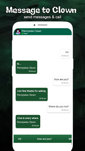اسکرین شات بازی Pennywise’s Clown Call & Chat Simulator ClownIT 8
