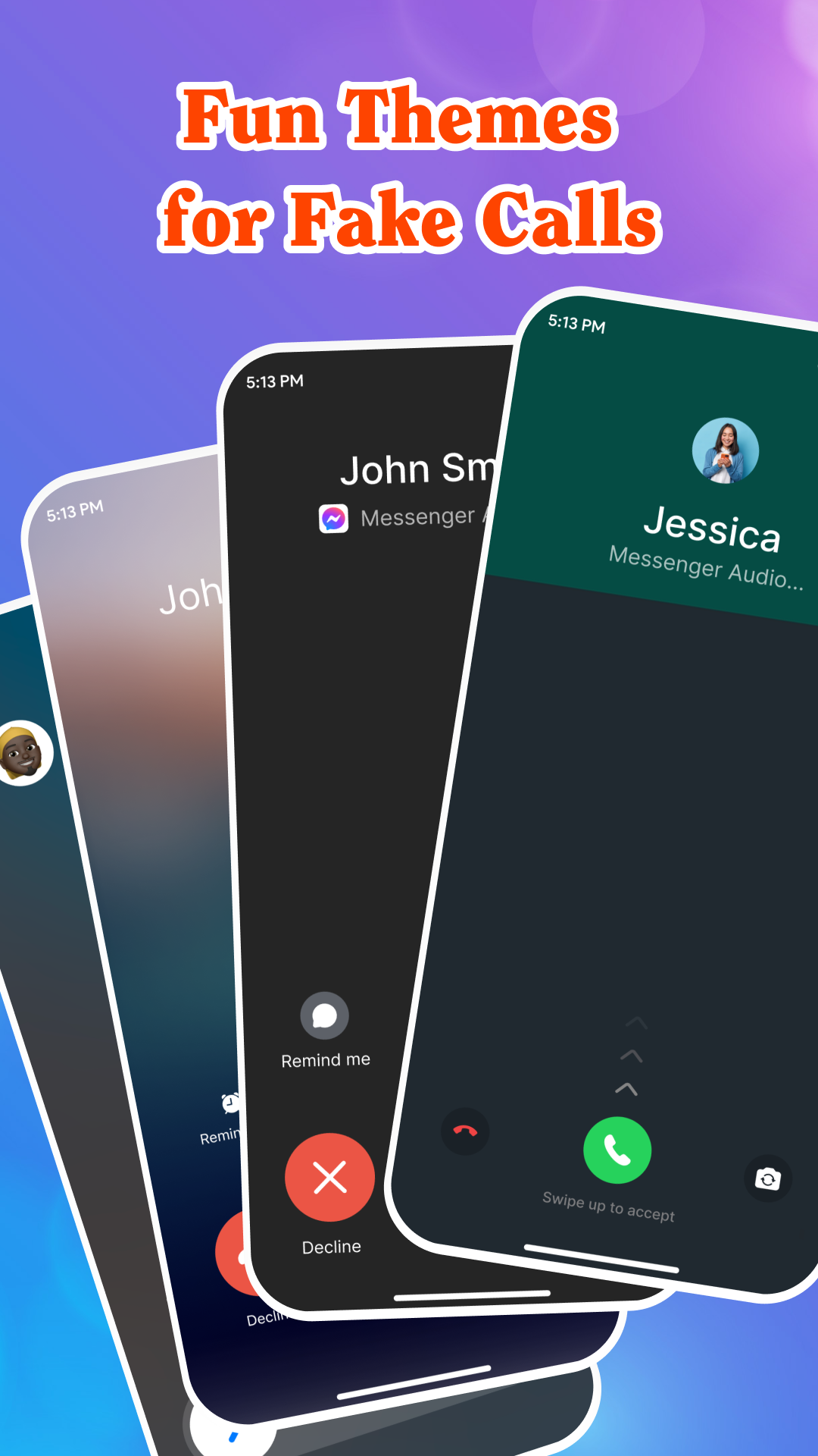 اسکرین شات 4 برنامه Prank Video Call, Chat & Voice