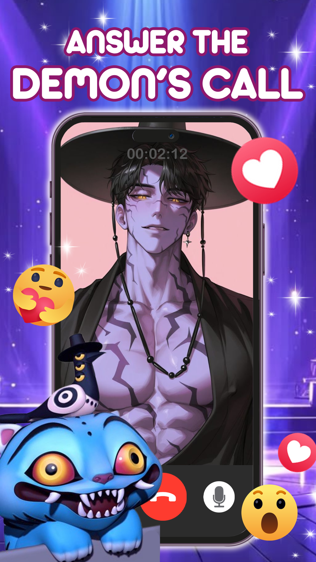 اسکرین شات 2 برنامه Celebrity Prank Call & Chat