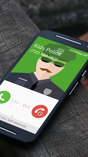 اسکرین شات 3 برنامه Fake call police - prank