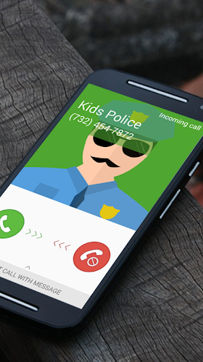 اسکرین شات 1 برنامه Fake call police - prank
