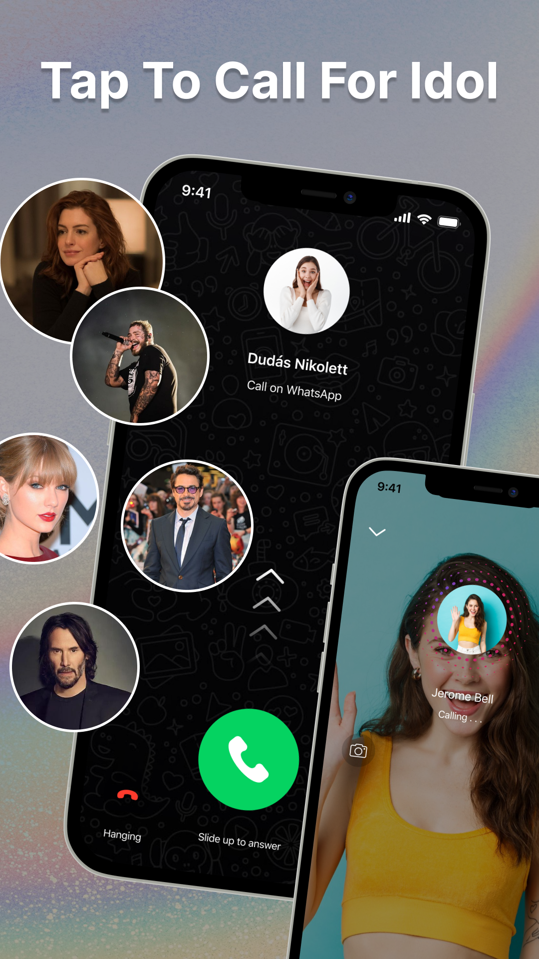 اسکرین شات 2 برنامه Prank Video Call: Simulate SMS