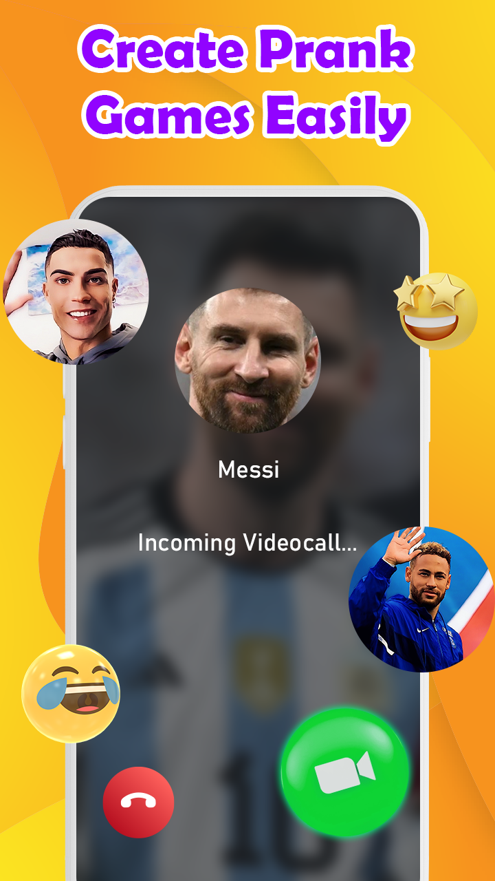 اسکرین شات برنامه Prank Call - Funny Video Chat 5