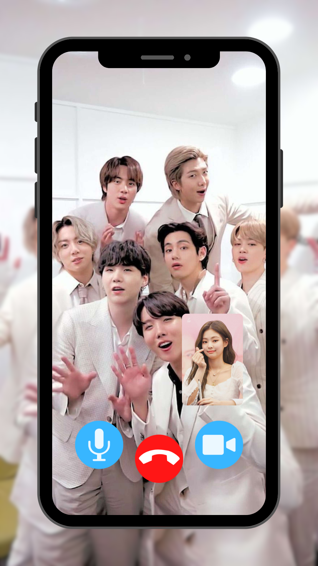 اسکرین شات 3 برنامه Bangtan Boys Video Wallpaper