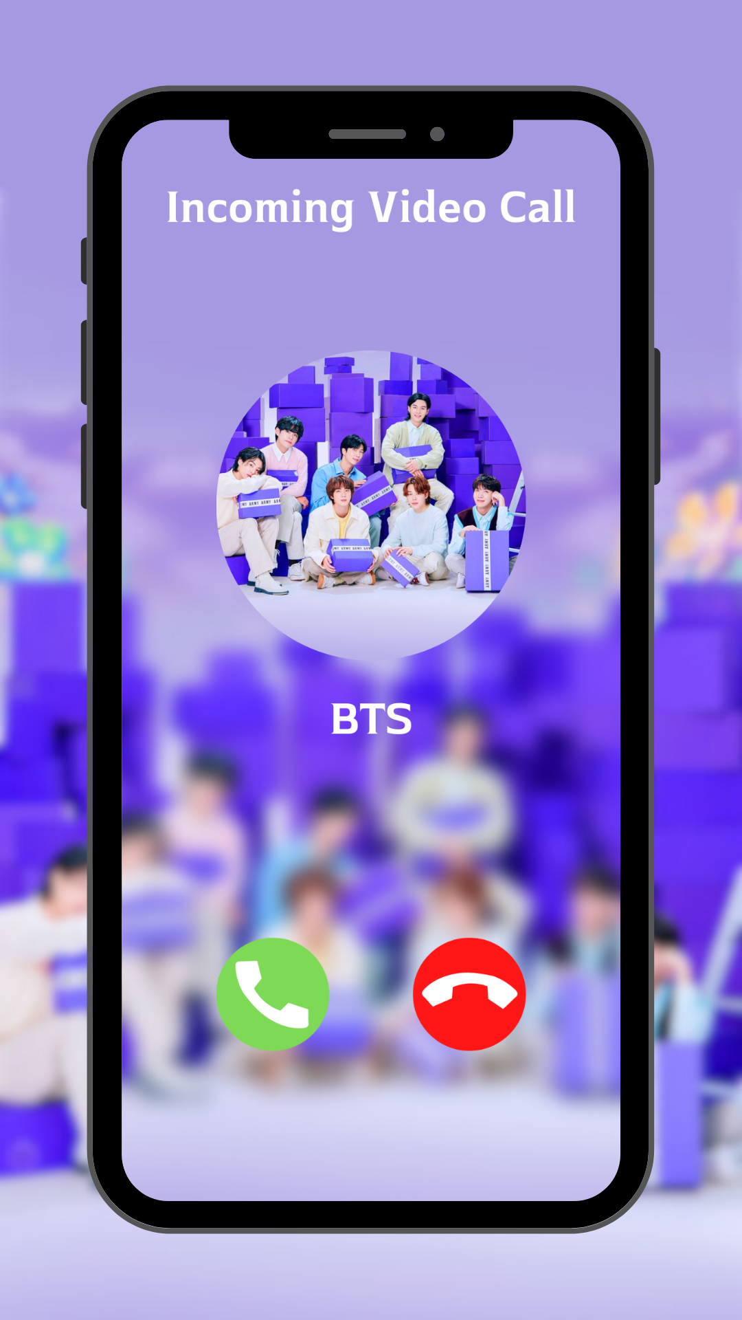 اسکرین شات 1 برنامه Bangtan Boys Video Wallpaper