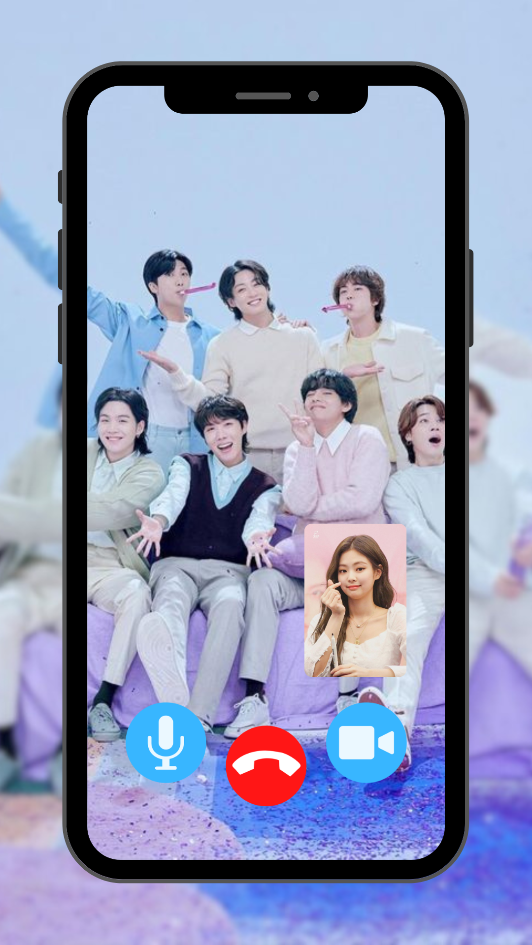 اسکرین شات 2 برنامه Bangtan Boys Video Wallpaper