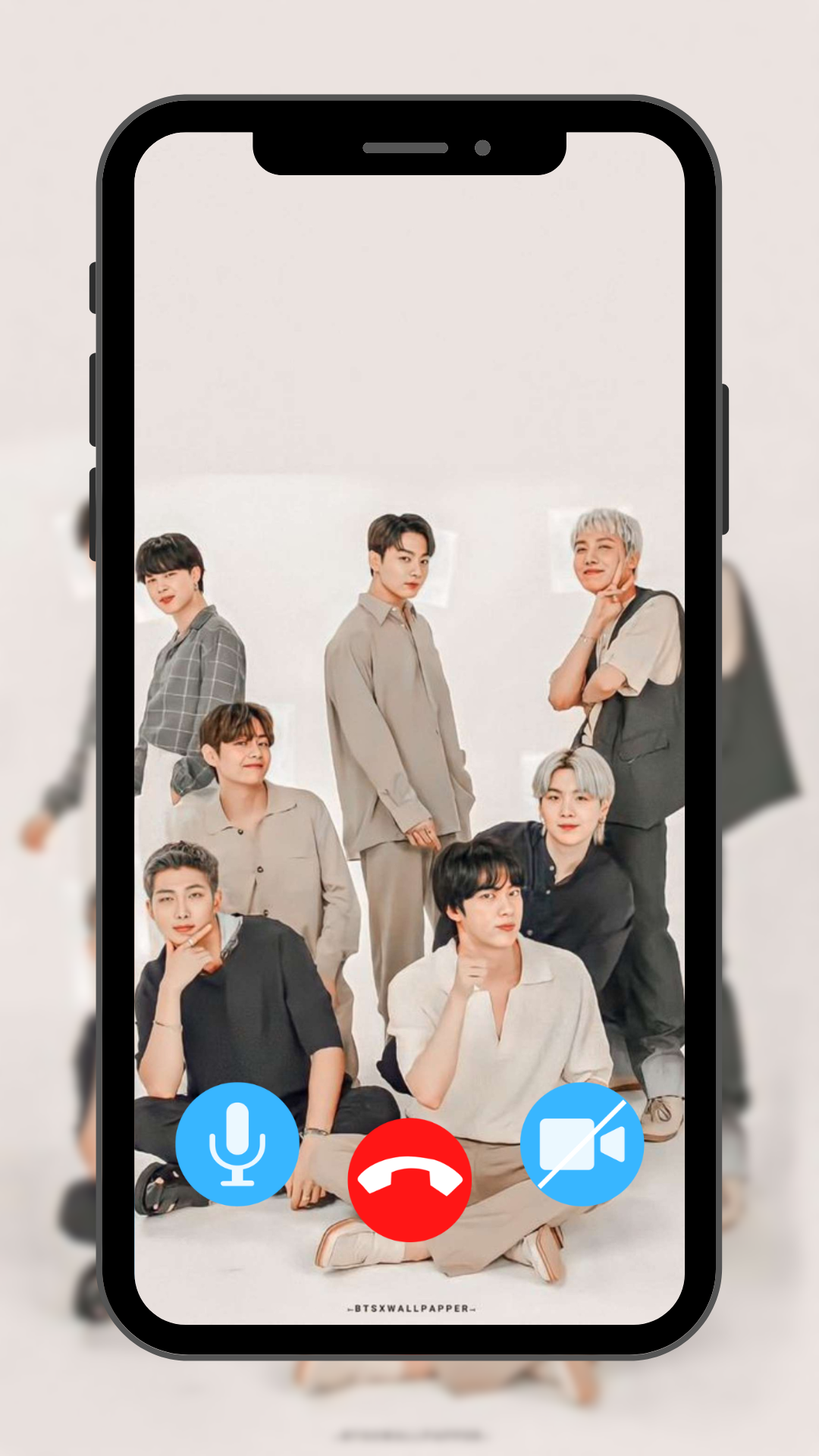 اسکرین شات 8 برنامه Bangtan Boys Video Wallpaper