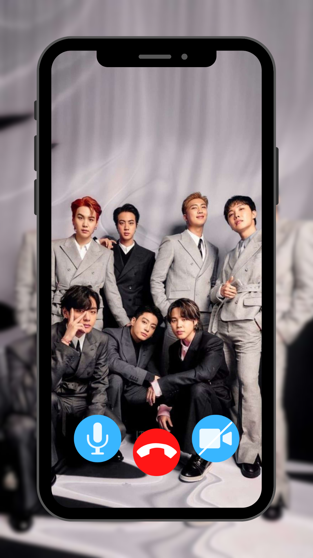 اسکرین شات 5 برنامه Bangtan Boys Video Wallpaper