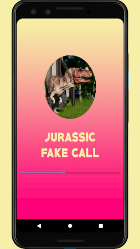 اسکرین شات 6 برنامه Call Jurassic World Dino Prank