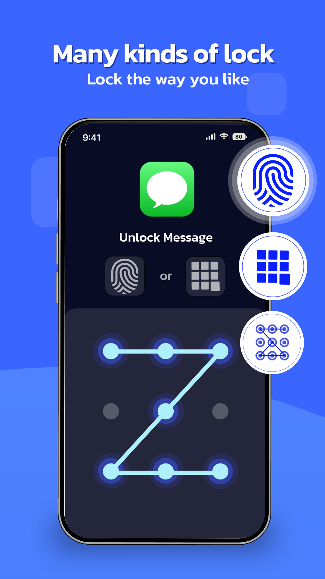 اسکرین شات 4 برنامه AppLock - Fingerprint Lock