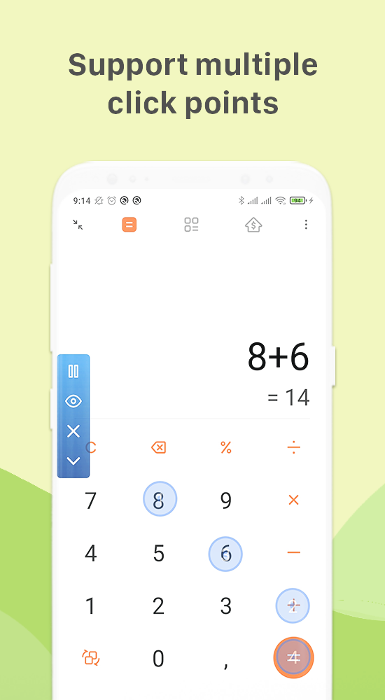 اسکرین شات 2 برنامه Auto Clicker: Automatic click
