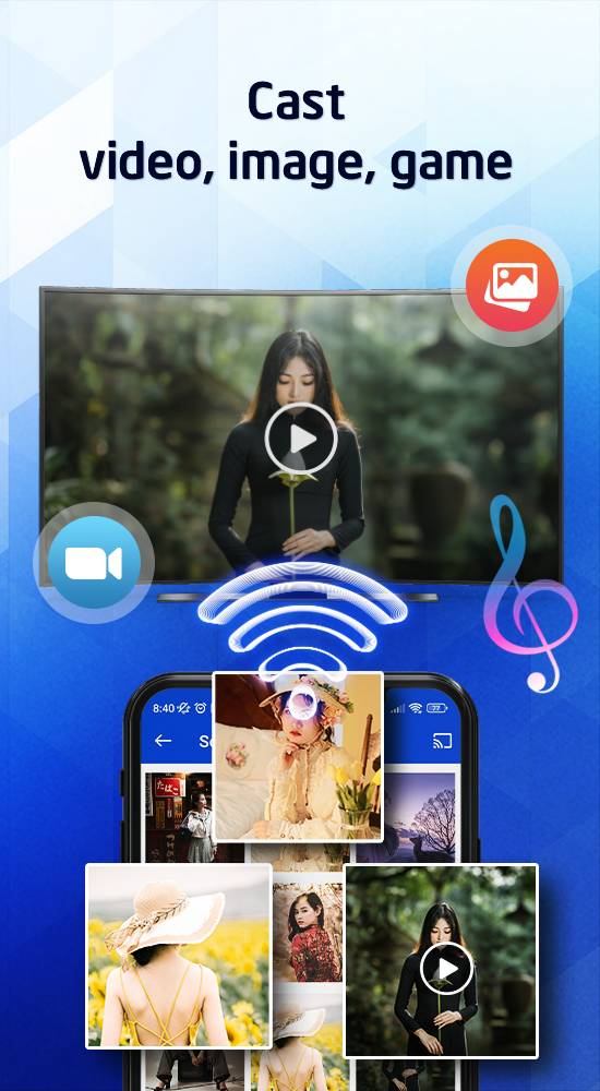 اسکرین شات 3 برنامه Cast to TV with Chromecast