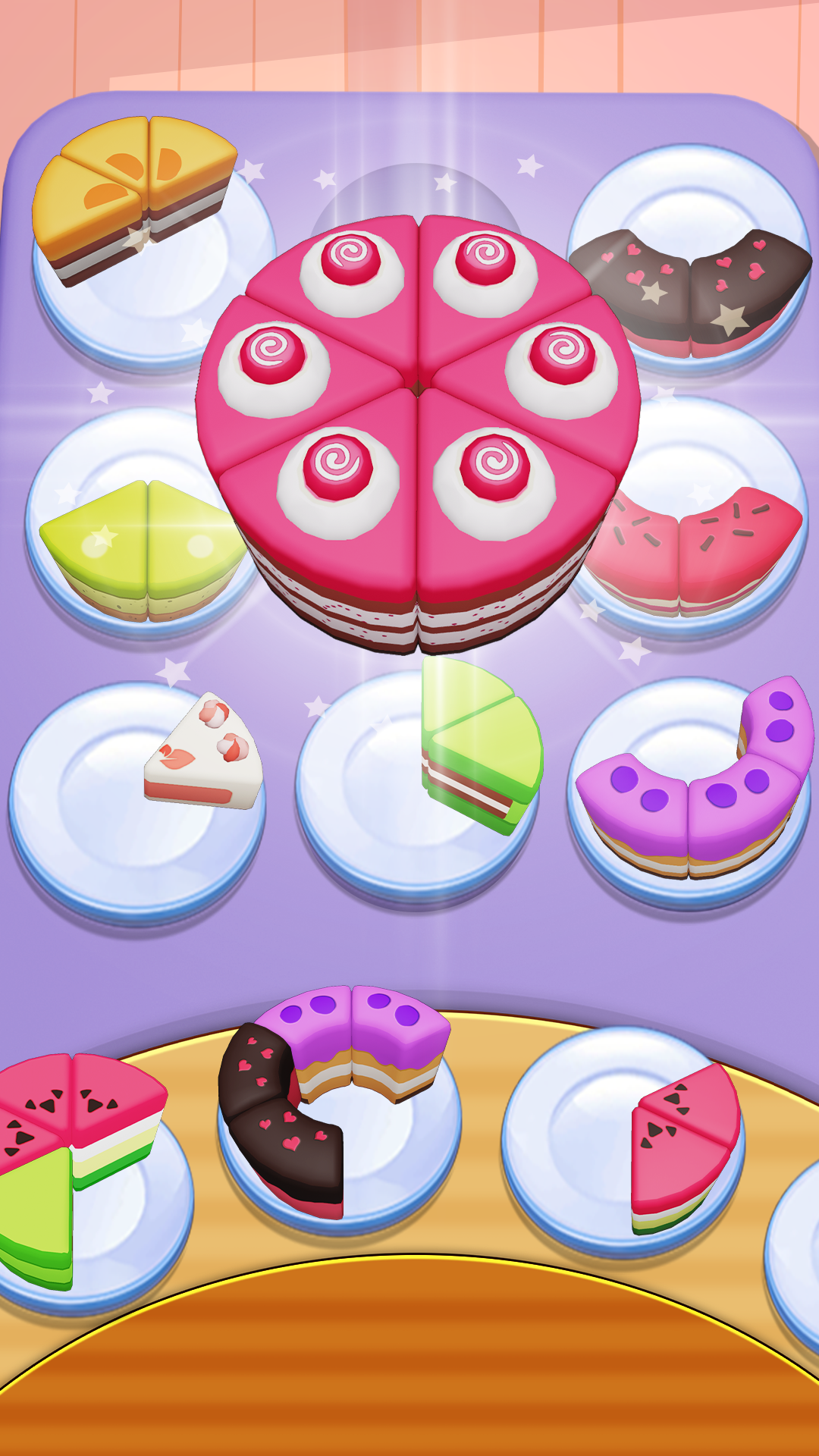 اسکرین شات 3 بازی Cake Sort - Color Puzzle Game