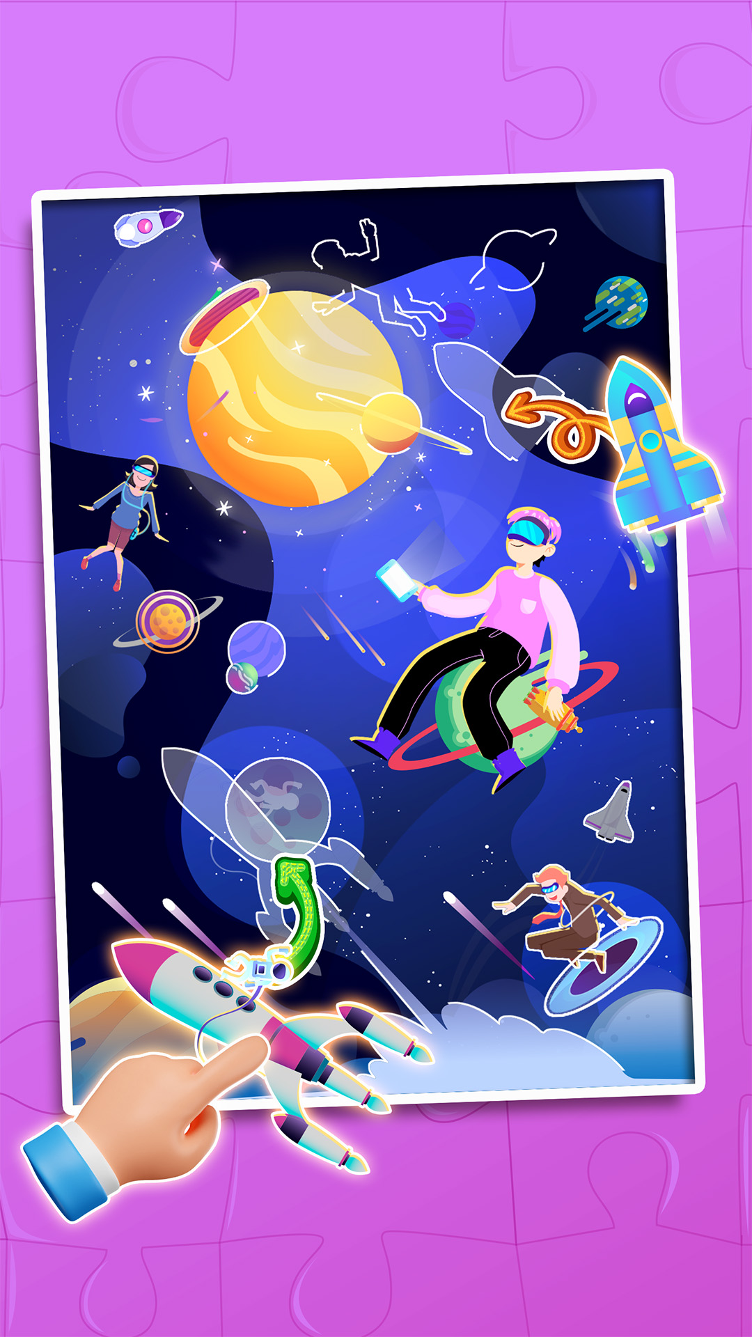 اسکرین شات 5 بازی Art Puzzle - Jigsaw Puzzles