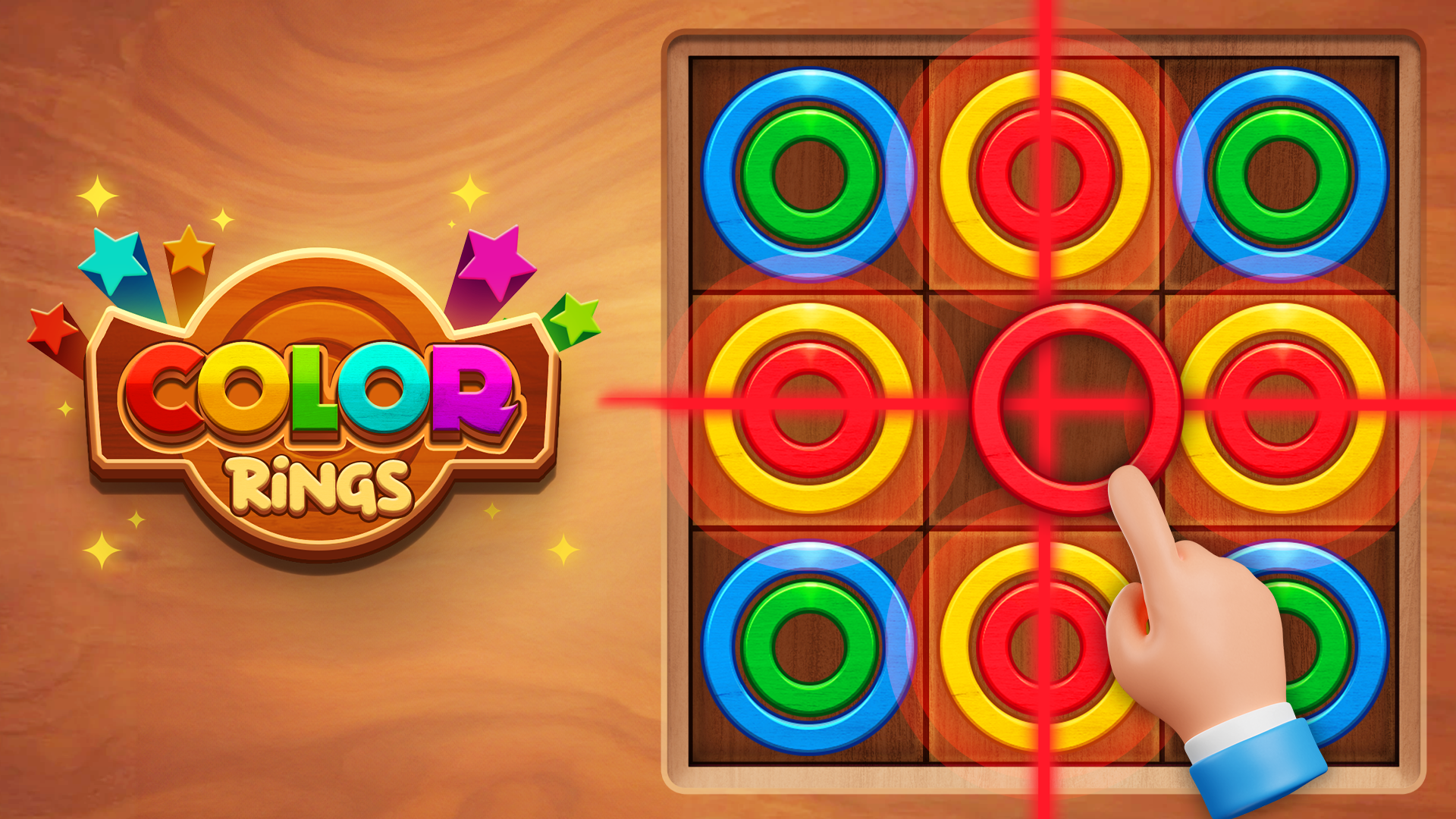 اسکرین شات 6 بازی Color Rings: Ring Sort Puzzle