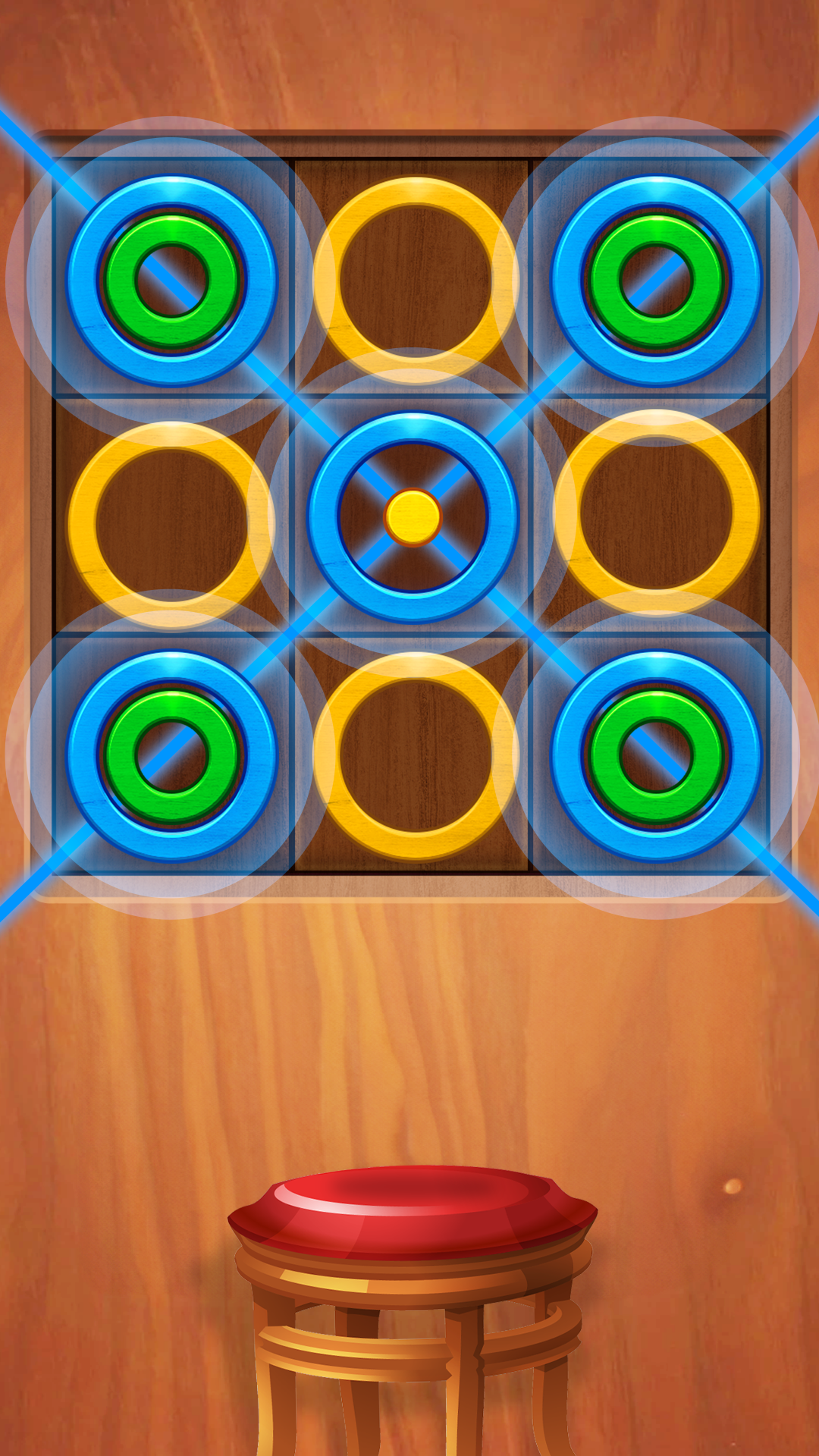 اسکرین شات 4 بازی Color Rings: Ring Sort Puzzle