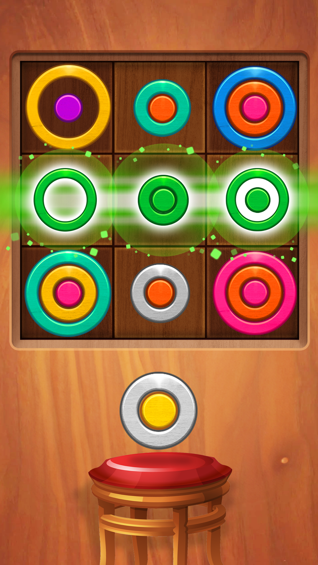 اسکرین شات 2 بازی Color Rings: Ring Sort Puzzle