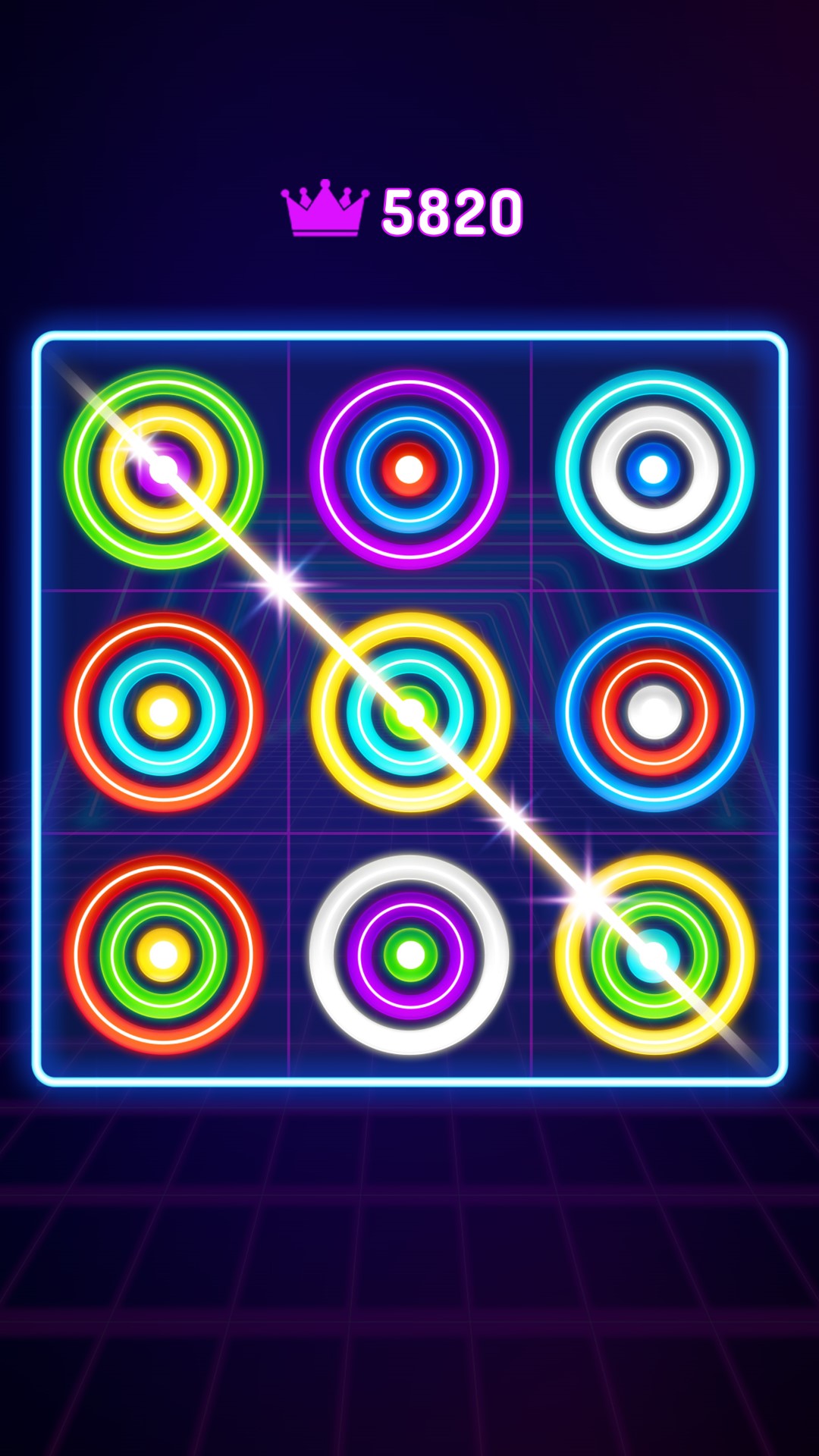 اسکرین شات 3 بازی Tic tac toe: minigame 2 player