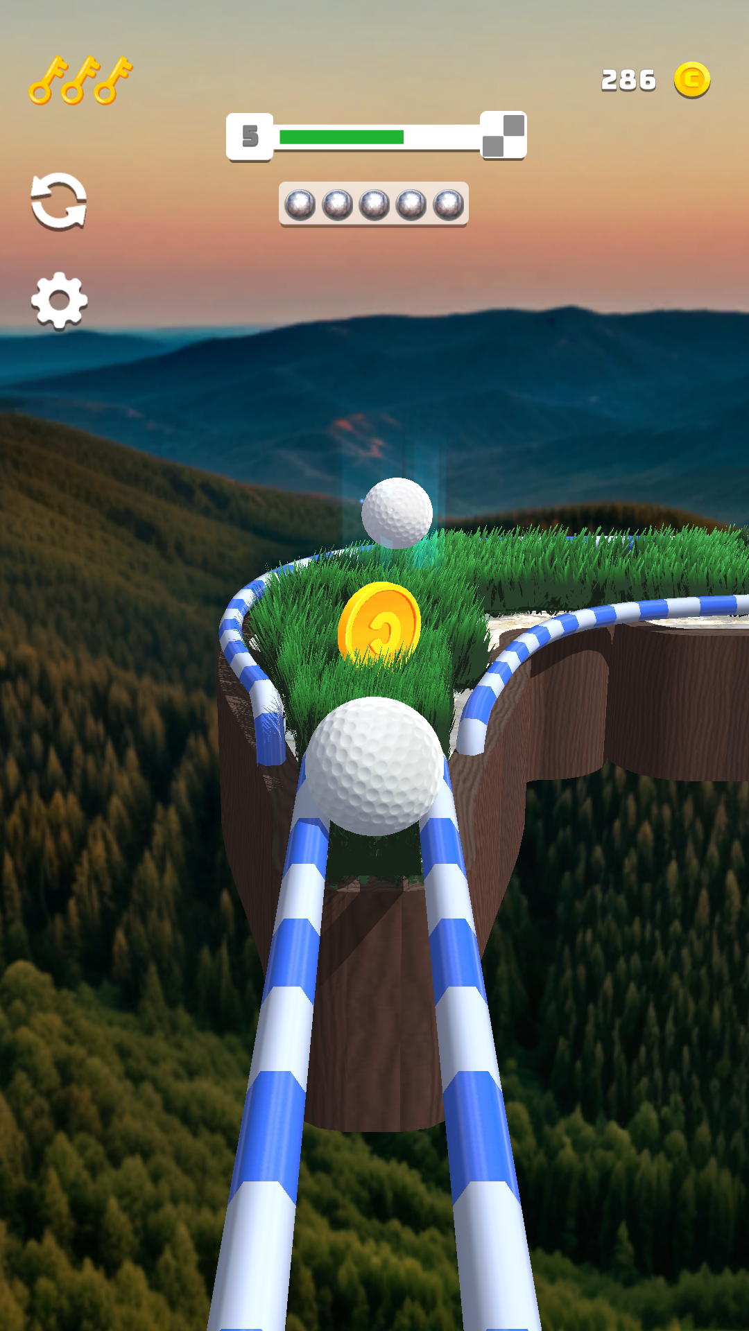 اسکرین شات 3 بازی Rolling Balls: Race Mania!