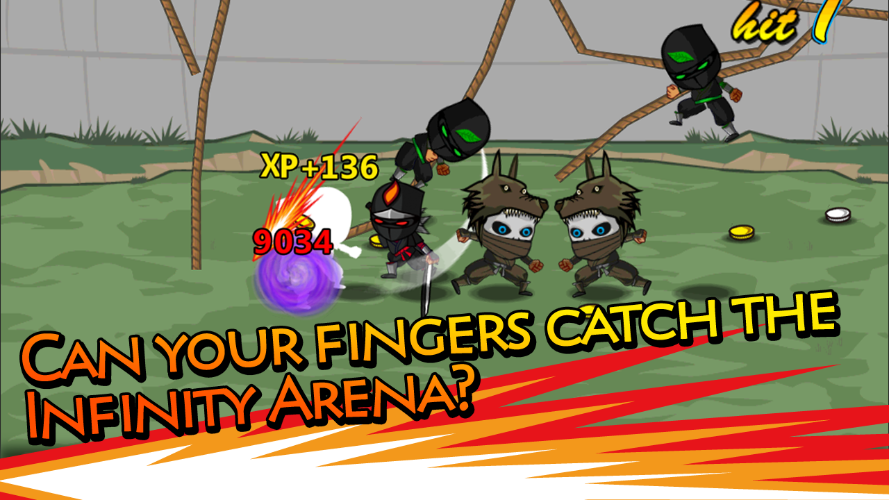 اسکرین شات 1 بازی Ninjas Infinity