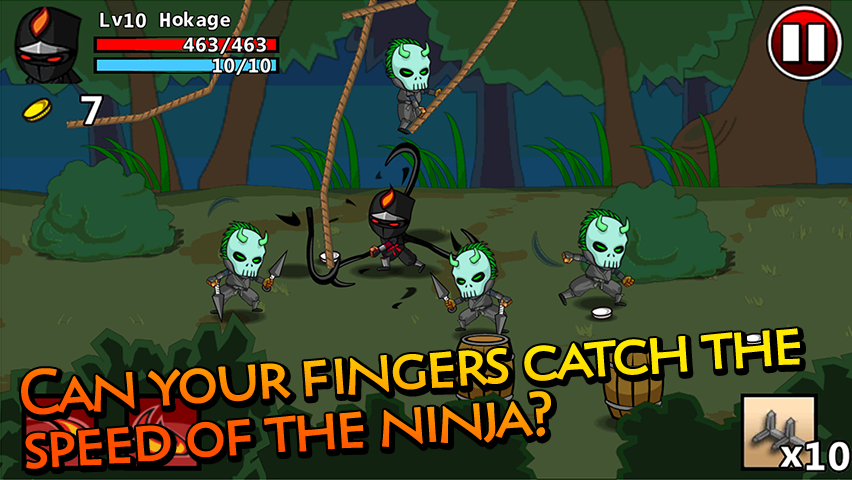 اسکرین شات 1 بازی Ninjas - STOLEN SCROLLS