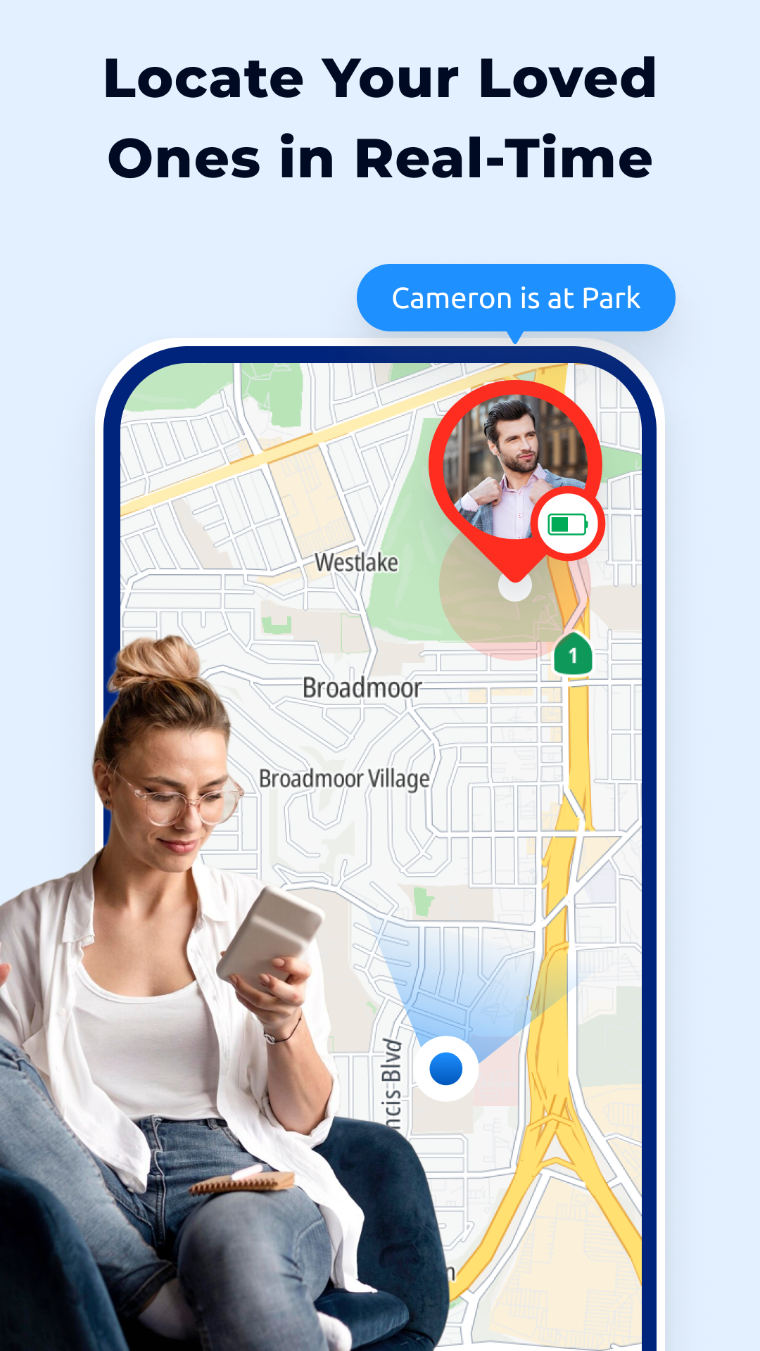 اسکرین شات 1 برنامه Phone Number Tracker