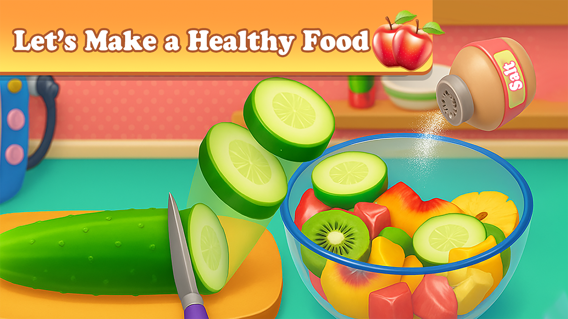 اسکرین شات 2 بازی School lunchbox food recipe