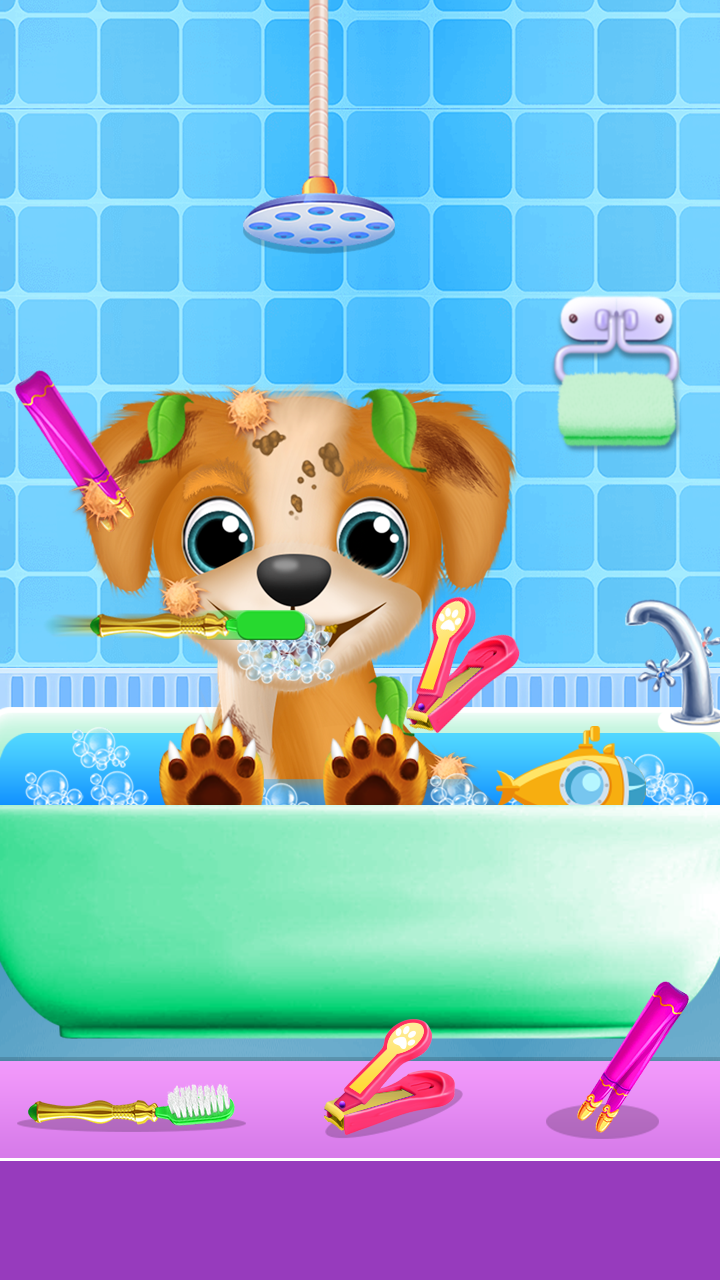 اسکرین شات 1 بازی My Puppy Salon Game