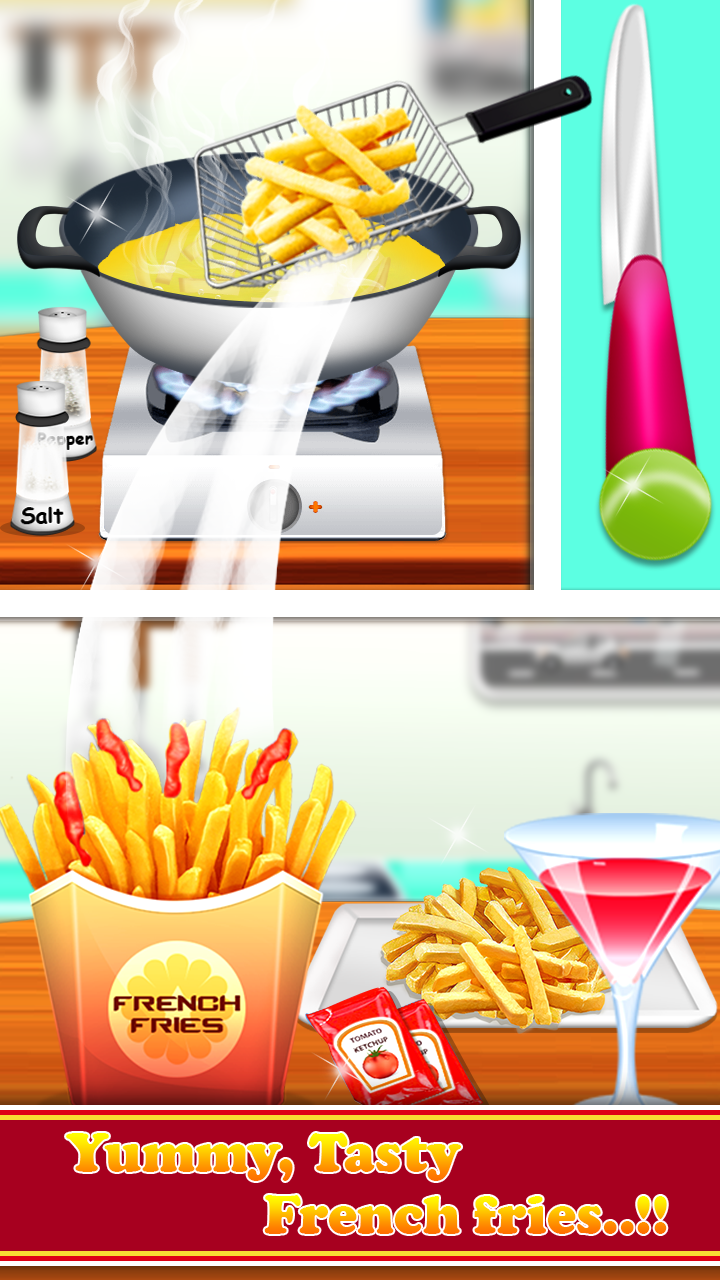 اسکرین شات 2 بازی Street Food Chef Cooking Game