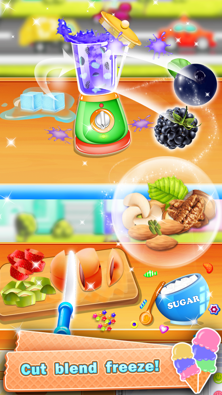 اسکرین شات 3 بازی Icy Summer Food Maker