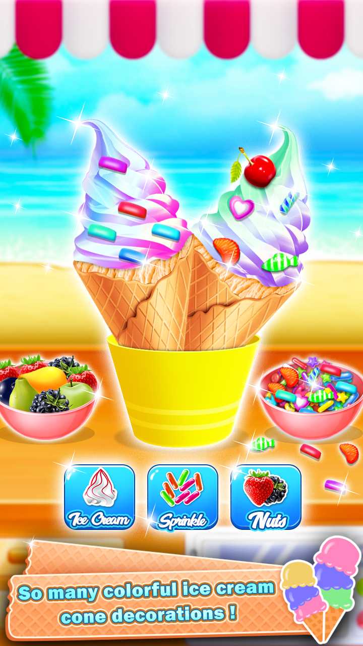 اسکرین شات 1 بازی Icy Summer Food Maker