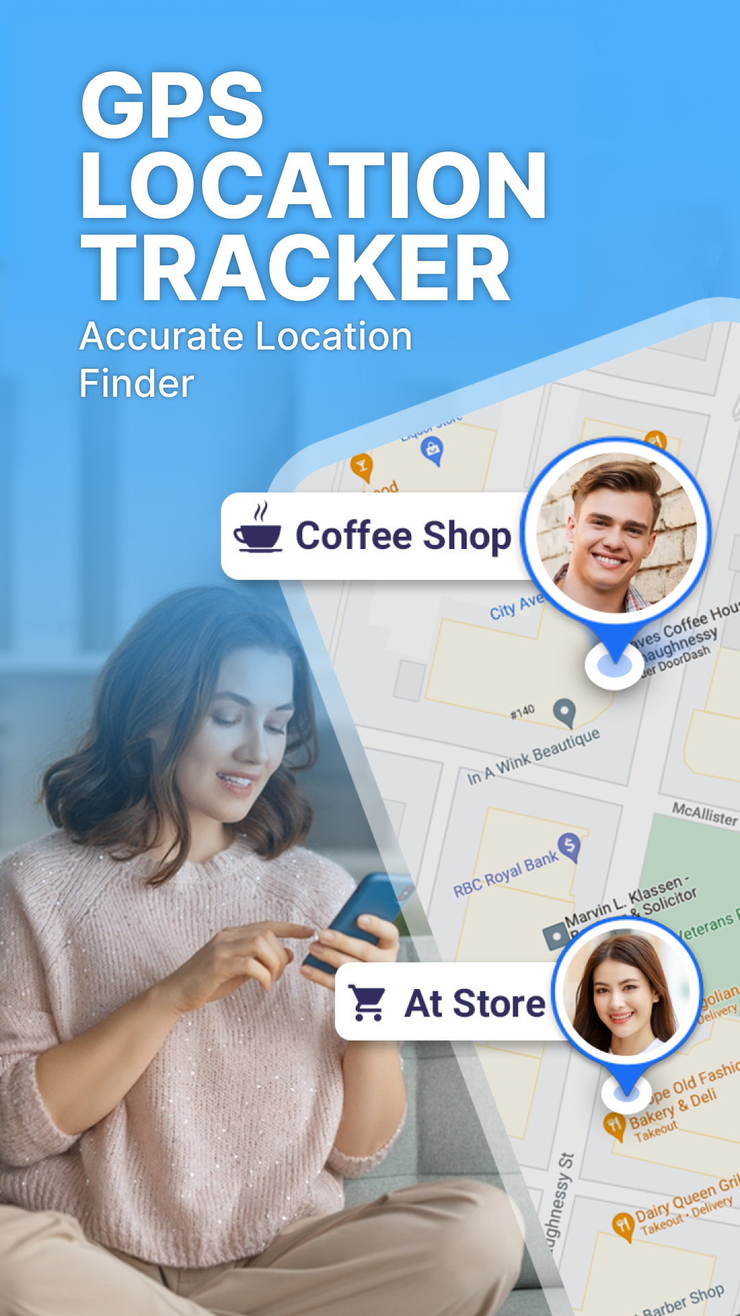 اسکرین شات 1 برنامه Family Locator - Phone Tracker
