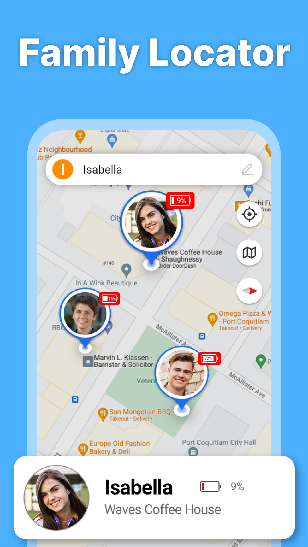 اسکرین شات 7 برنامه Family Locator - Phone Tracker