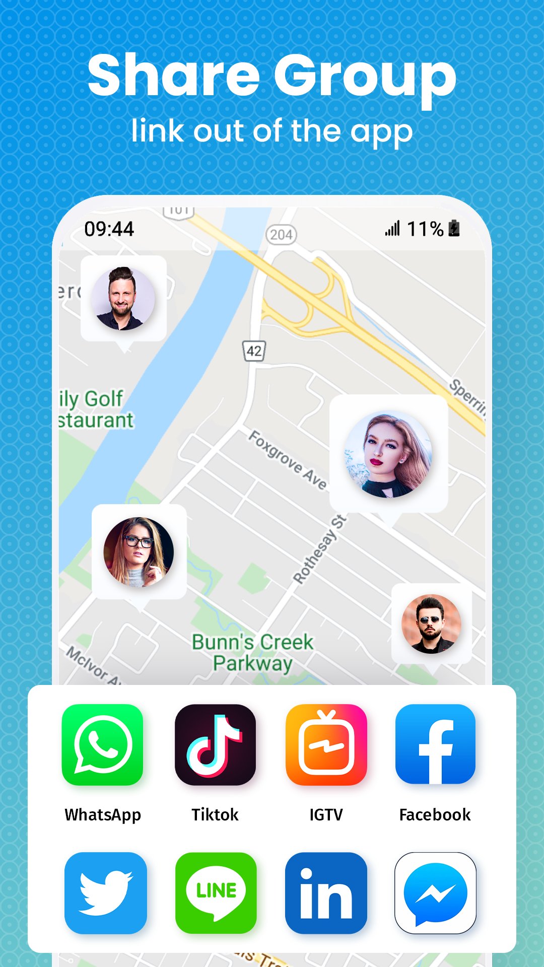 اسکرین شات 6 برنامه Family Location Tracker