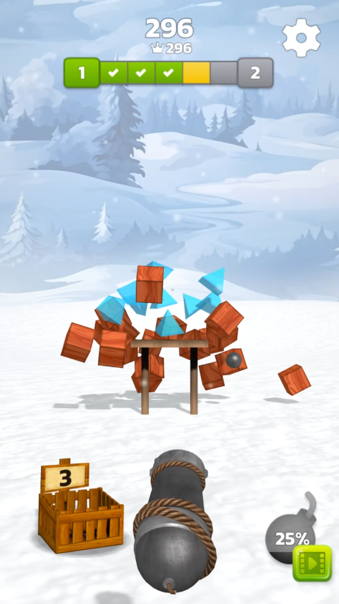 اسکرین شات 1 بازی Cannon Balls 3D - Blast Strike