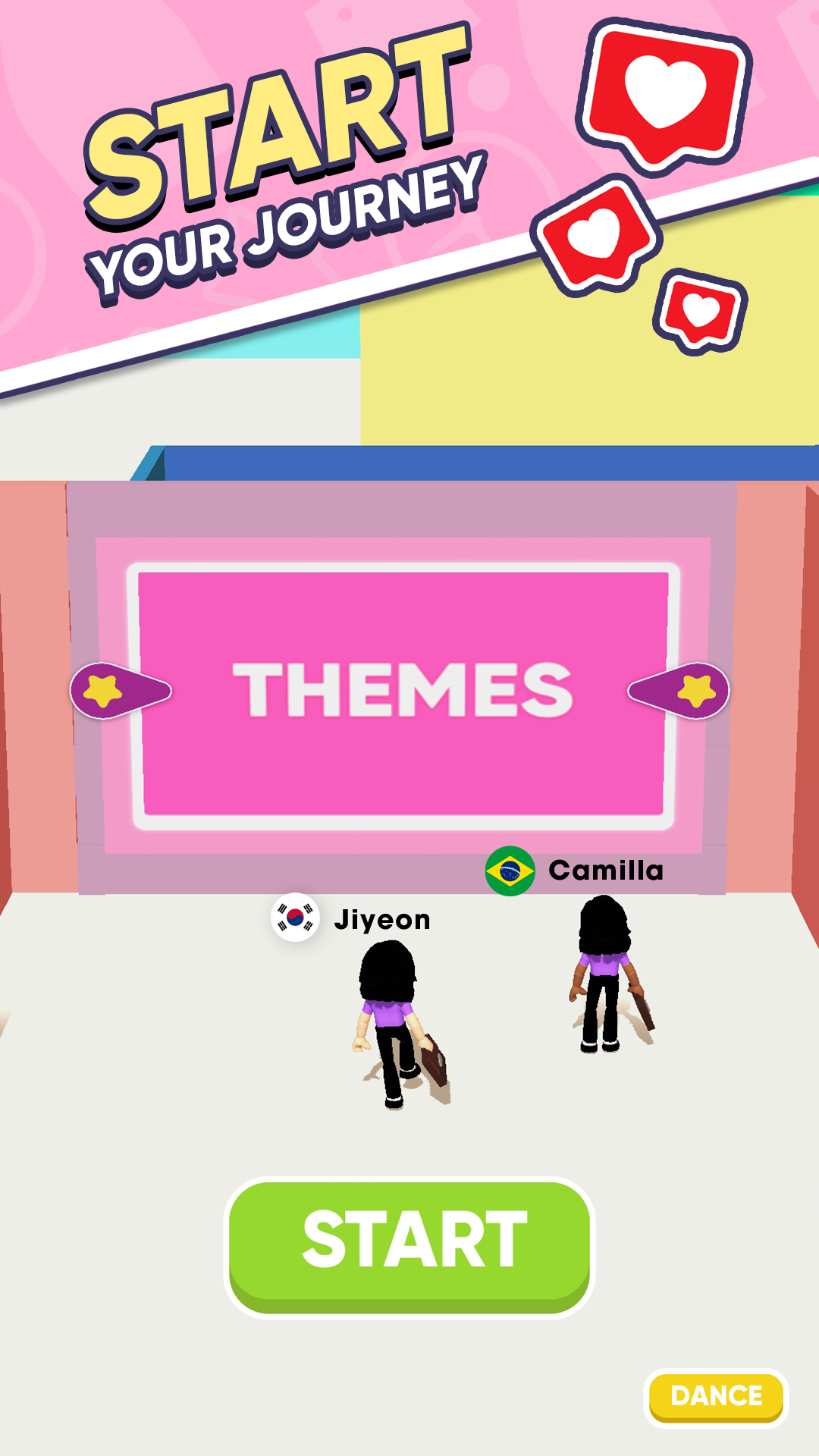 اسکرین شات 2 بازی Famous Fashion - Dress Up Game