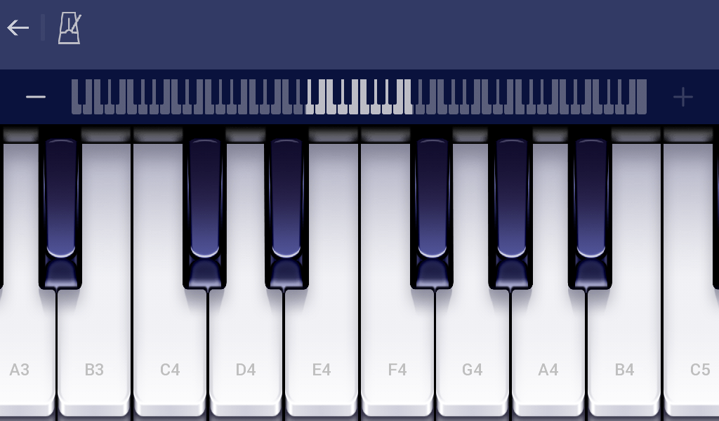 اسکرین شات 1 برنامه Piano - Play Unlimited songs