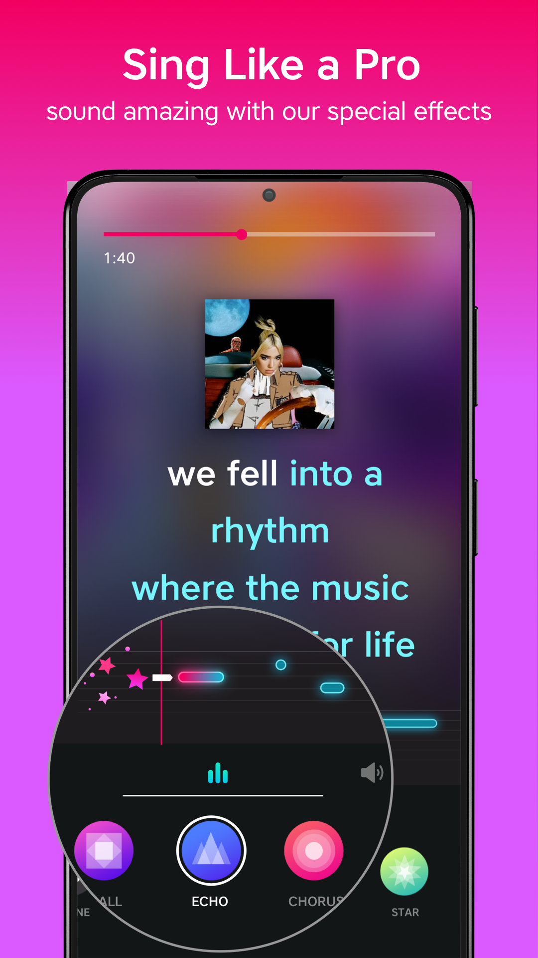اسکرین شات 2 برنامه Karaoke - Sing Unlimited Songs