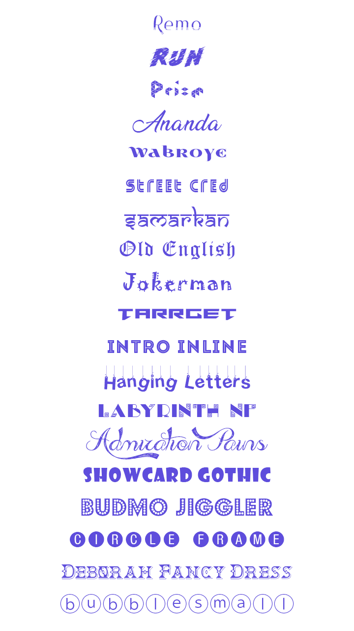 اسکرین شات 2 برنامه Fonts Keyboard - Stylish Fonts