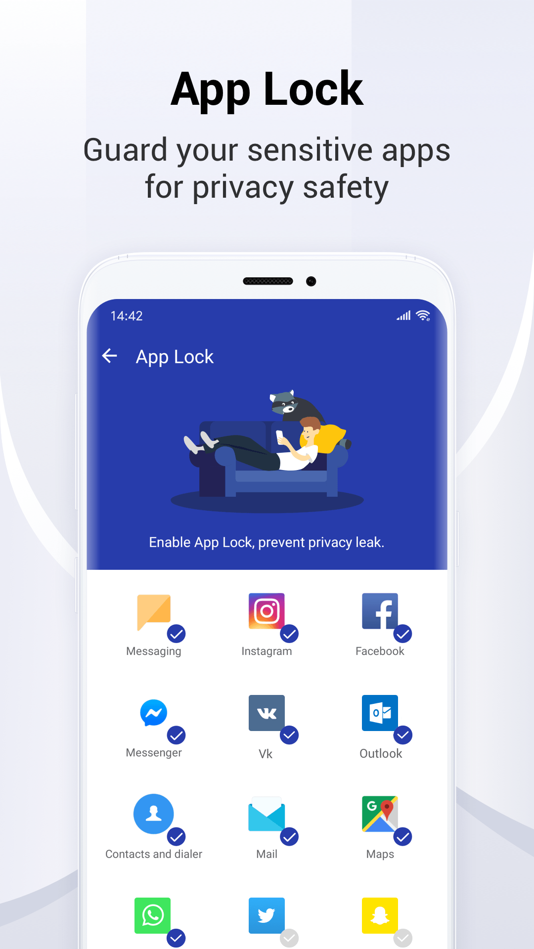 اسکرین شات 5 برنامه Fancy Security & Antivirus